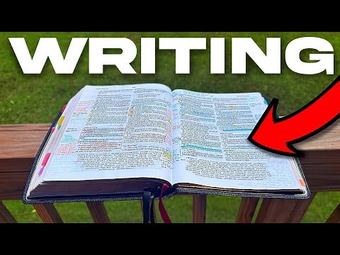 How I Write in MY Bible: Bible Note Taking System (SIMPLE)