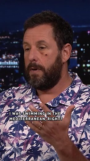 Adam Sandler swam up to a nude beach in the Mediterranean and decided to join #FallonFlashback #TonightShow #AdamSandler #JimmyFallon #hollywood #losangeles #actor #bollywood #love #movie #movies #film #actress #cinema | Randy Show
