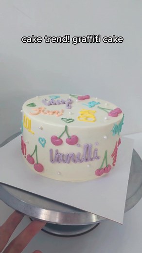 Graffiti Cake Decorating Tips and Trends 2022