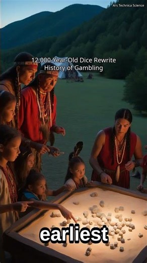12,000-Year-Old Dice Rewrite History of Gambling #Shorts