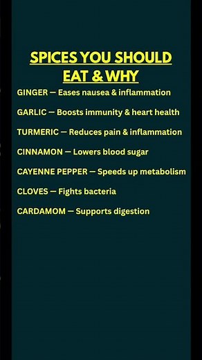7 Spices You Should Eat Every Day and Why (Science-Backed Benefits That Will Surprise You!)