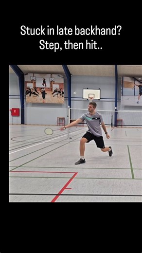 Mads Selmer | Stuck in a late backhand position in badminton? One small footwork detail can help you regain control instantly. When you’re under pressure... | Instagram