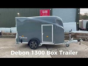 Debon 1300 Box Trailer Walkaround - Kent Towing Solutions