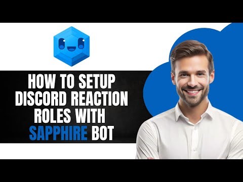 How To Setup Discord Reaction Roles with Sapphire Bot (Full Guide)