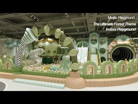 Kids Forest Adventure: Magical Indoor Playground with Slide Ball Pool & Sandpit