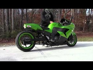 2008-2011 Kawasaki ZX14 Voodoo Exhaust (Motorcycle Video)