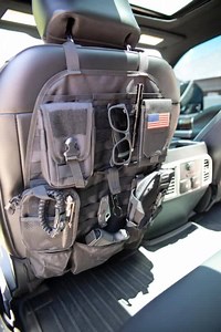 678K views · 6.1K reactions | Heavy Duty Vehicle Organizer Kit  ✅ Made Out Of Real Kevlar & Nylon ✅ Comes With 4 Adjustable Molle Pouches ✅ 50% Off Right Now! >>https://truckemblemwarehousedeals.com/tew-seat-organizer | USA Truck Supply | Facebook