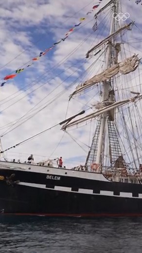 The Olympic Games | Step aboard with the Olympic flame! 🔥⚓ Come behind the scenes on the Belem, the historic French ship carrying the Olympic flame from... | Instagram