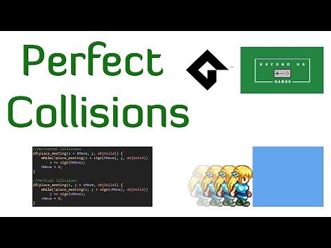 [GameMaker Studio 2] - Perfect Top Down, Platformer, RPG Collisions