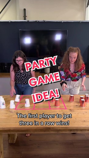 Unique Party Game Idea: Cup Grid Challenge