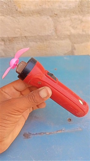 Rechargeable Torch Repair | Torch Teardown | Inside DC Motor & Battery | DIY Electronics