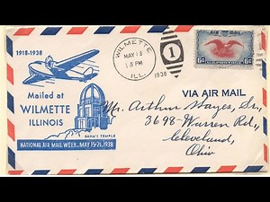 Watch how to sign 'airmail' in American Sign Language.