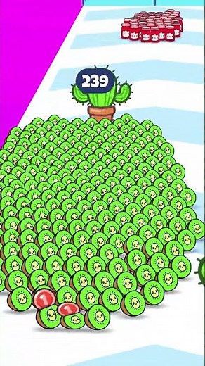 Count fruit master gameplay 100 #shorts #gaming #countmaster