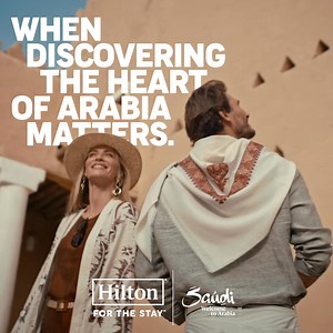 Explore the heart of Arabia with Hilton. #HiltonForTheStay #VisitSaudi | Hilton