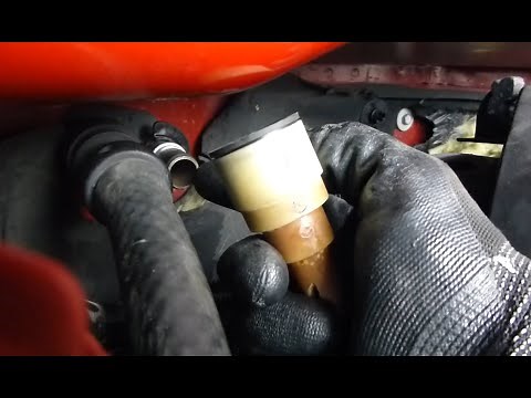 Replace The Heater Core Inlet Connector On A 2000-20006 Silverado