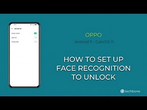 How to Set up Face recognition to Unlock - Oppo [Android 11 - ColorOS 11]