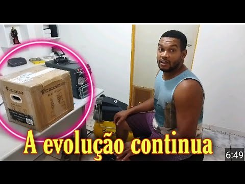 Compressor compbrasil com pressostato silêncio pequeno e potente pra usar na tira bolha ocaCell