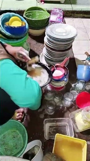 beginilah cuci piring sehabis buka puasa dan sahur #puasa #ramadhan #food #pov #minivlog #irt