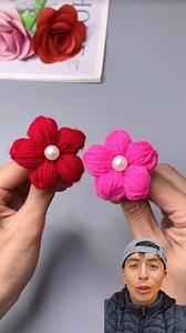 3.9M views · 24K reactions | Increíbles flores echas con hilo fácil y rápido ✅️   #reelfypシ゚ #reelsviralシ #reelsfbシ #fypシ゚ #TrucosParaElHogar #ideas #viralpost #manualidades | El causita | Facebook