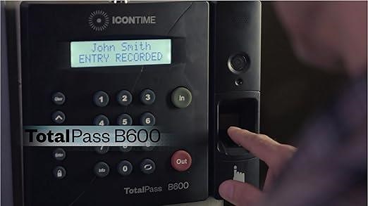 TotalPass B600 Employee Time Clock