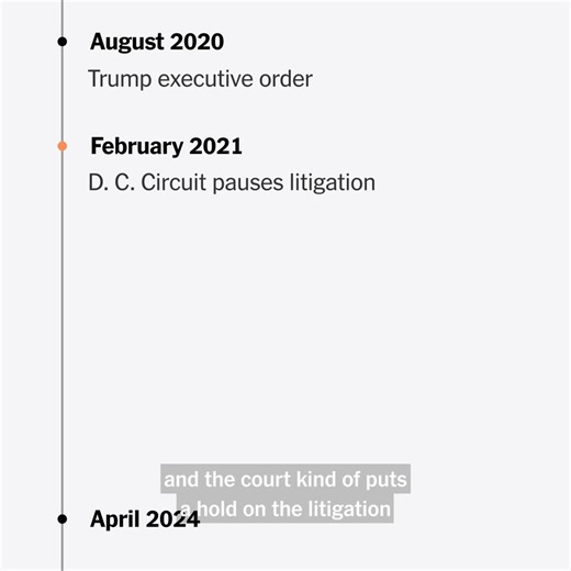 TikTok said it would “go dark” for its 170 million American users on Sunday unless the White House took action after the Supreme Court upheld a law that effectively bans the app in the U.S. Our reporter who covers the Supreme Court explains how free speech and national security collided in the decision. https://nyti.ms/4h5QRRR | The New York Times