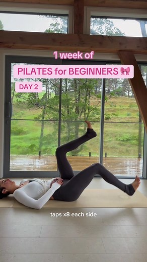 15-Min Full Body Pilates for Beginners | Day 2