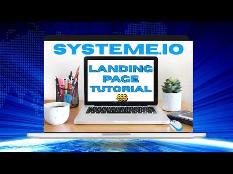 Systeme.io Landing Tutorial for Beginners in 2026 (Build a Landing Page)