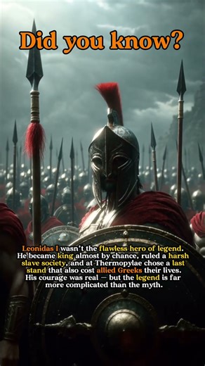 Leonidas I: The Man Behind the Spartan Myth #history #romanempire
