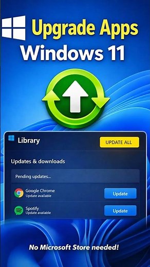 How to Install and Update Apps on Windows 11 #novatech #shorts #shortsvideo #smartphone #technew