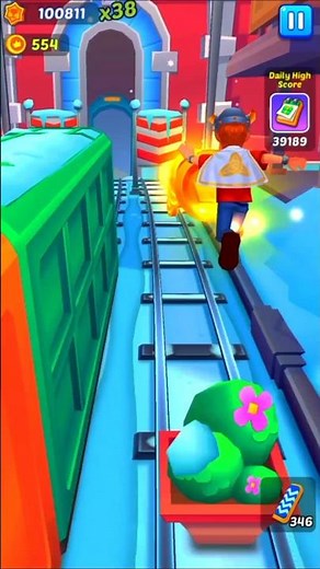 Subway Princess Runner Gameplay | Best Endless Running Game 2025 | Tips & High Score Guide #shorts