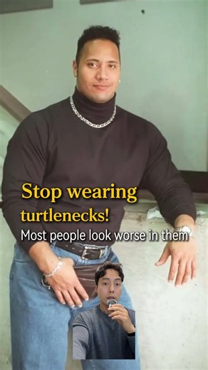 STOP wearing turtlenecks! 🙅‍♂️