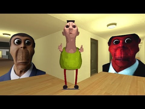 Hi i'm obungarealistic hamood habibi and redobunga in hotel lobby all bots#gmod_#nextbots_#shorts