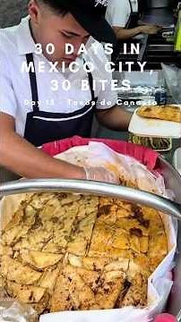Day 15 of Mexican Street Food, 30 days of Mexican Street Food, 30 Bites - Tacos de Canasta #shorts