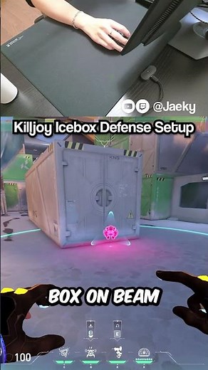 Best Killjoy Icebox Defense Setup (Valorant Tips)