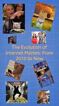 The Evolution of Internet Memes: From 2010 to Now 😂 #memes #memeevolution
