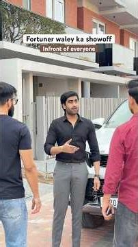 Aliens bhi fortuner he chalate hai! #comedy #funny #fortuner #shortsvideo #shorts