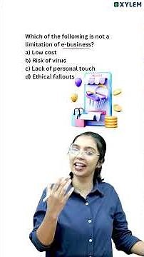 Plus One Commerce - Business Studies | Limitations Of E Business | Xylem Plus One Commerce