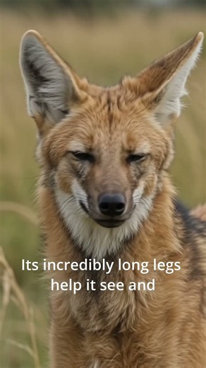 The Maned Wolf: A Wolf Like No Other #wolf