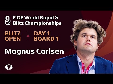 Magnus Carlsen | FIDE World Blitz Championship 2025 | Board 1 | Day 1