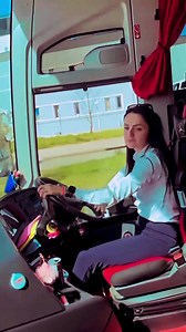 164K views · 10K reactions | Cute girl bus driving   #shorts #viralreels | driving.girl | Facebook