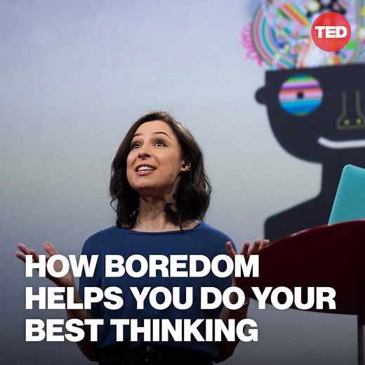 "Take a break, stare out the window, and know that by doing nothing, you are actually being your most productive and creative self." Watch Manoush Zomorodi's full talk to learn why being bored can be a really good thing: http://t.ted.com/Xx3gu5r | TED