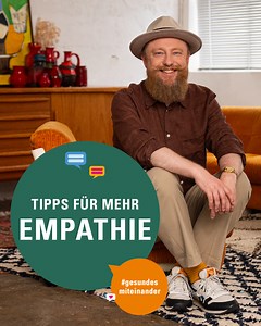 Empathie ist trainierbar, auch im Erwachsenenalter. Es kann jedoch schwierig sein, sich in jemanden hineinzuversetzen, wenn man die Situation anders empfindet. Psychologe René Träder zeigt dir, wie es geht. 👉 Deine mentale Gesundheit ist uns wichtig. Deshalb unterstützen wir dich mit vielen Leistungen und Services beim Gesundbleiben und Gesundwerden. Für mehr Infos unten klicken 👇 | DAK-Gesundheit