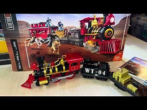 Build and review: MEGA CONSTRUX Probuilder Train Heist FVR42 megabloks