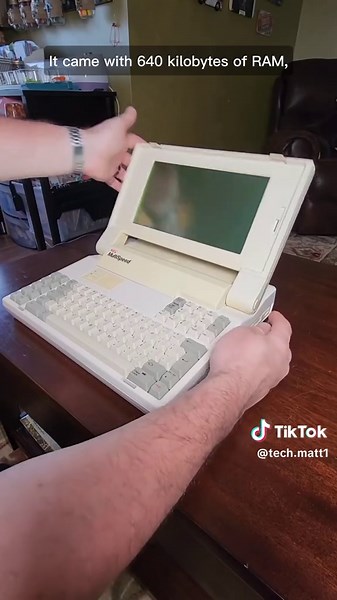 NEC MultiSpeed: The Original Portable Laptop from 1986