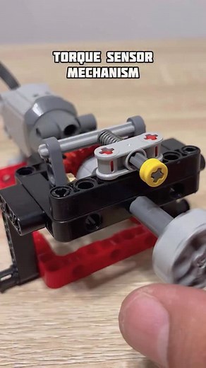 Torque Sensor Mechanism #lego #technic #torque #mechanism #mechanical #gearbox #legotechnic | Bricks Master Builders