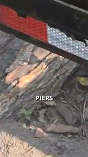 Mastering Creek Bridge Construction: Easy I-Beam Placement #bridge #shorts #creek