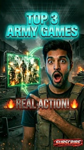 Top 3 Army Games You Can’t Stop Playing | Real Action Games