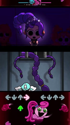 Epic FNF Showdown: Mommy Long Legs & Lily Battle in Poppy Playtime Chapter 5! #fnf #shortsviral