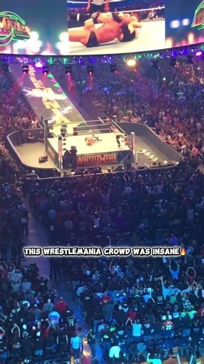 Wrestlemania Live Crowd felt different!