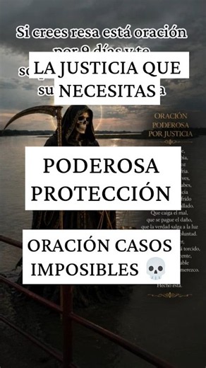 Oración a la Santa Muerte para Pedir Justicia ⚖️#SantaMuerte #OracionDeJusticia #JusticiaYVerdad